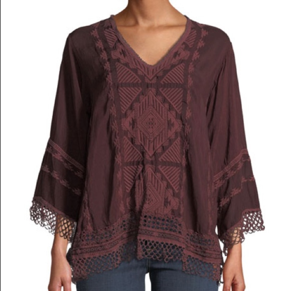 Johnny Was Renee Lace Blouse
